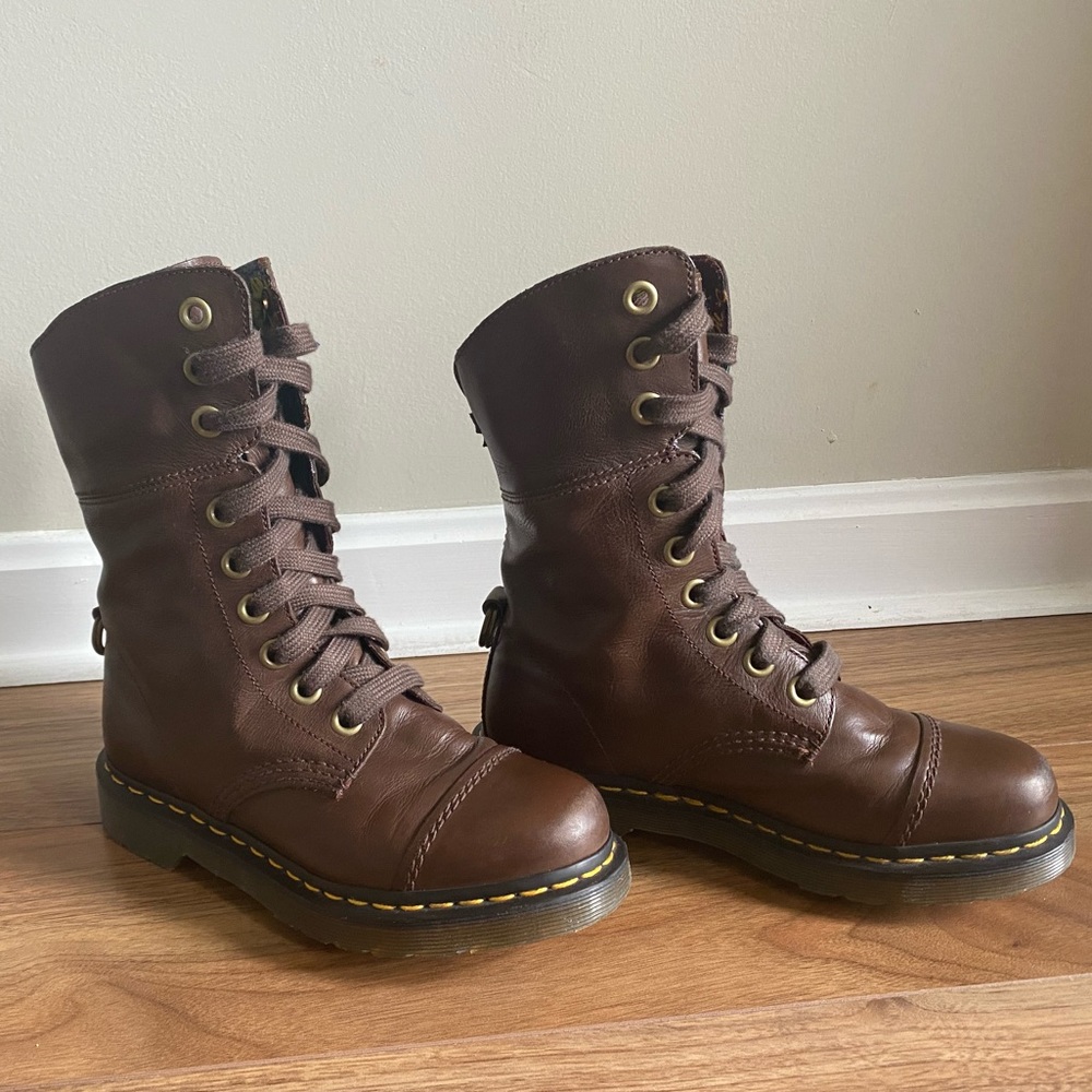 🌺🏝Dr Doc Marten Amilita fold down tropical print